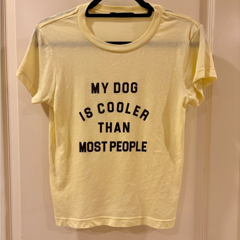 Wildfox Couture My Dog Is Cooler Tee in Mellow - Picture 2 of 7